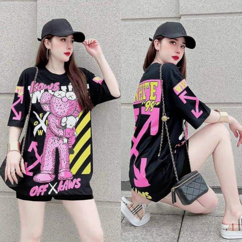 SÉT BỘ THỂ THAO FORM RỘNG PHỐI HỌA TIẾT