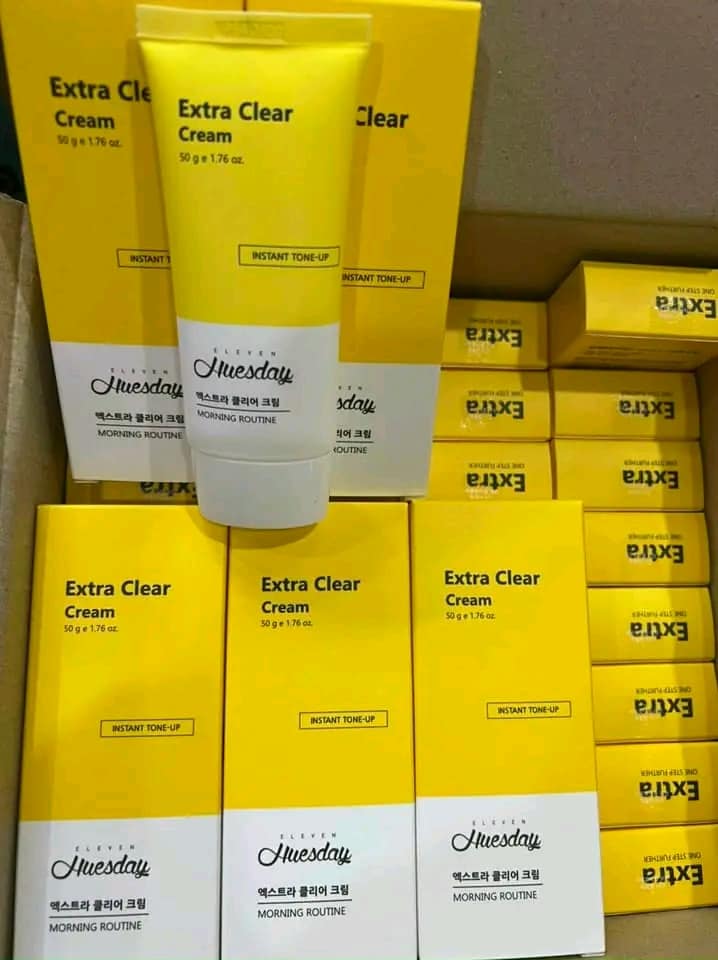 Kem làm trắng da chuyên sâu Extra Clear Cream Huesday 50g