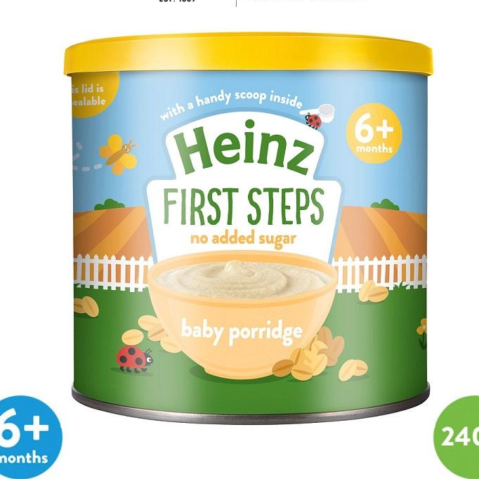 Bột Cháo Kem Yến Mạch HEINZ 240g