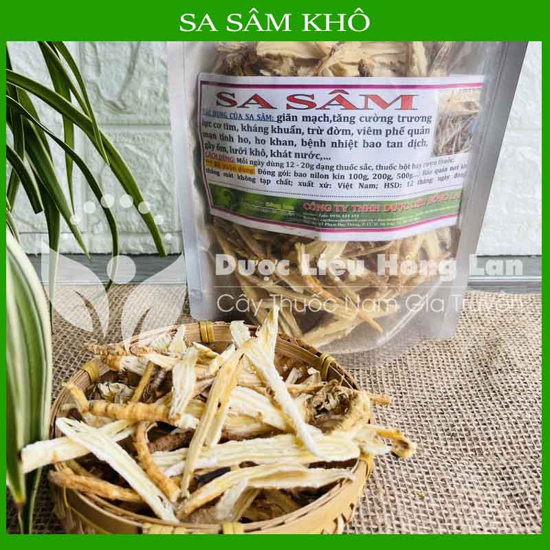 100g Sa Sâm vị thuốc bắc khô sạch