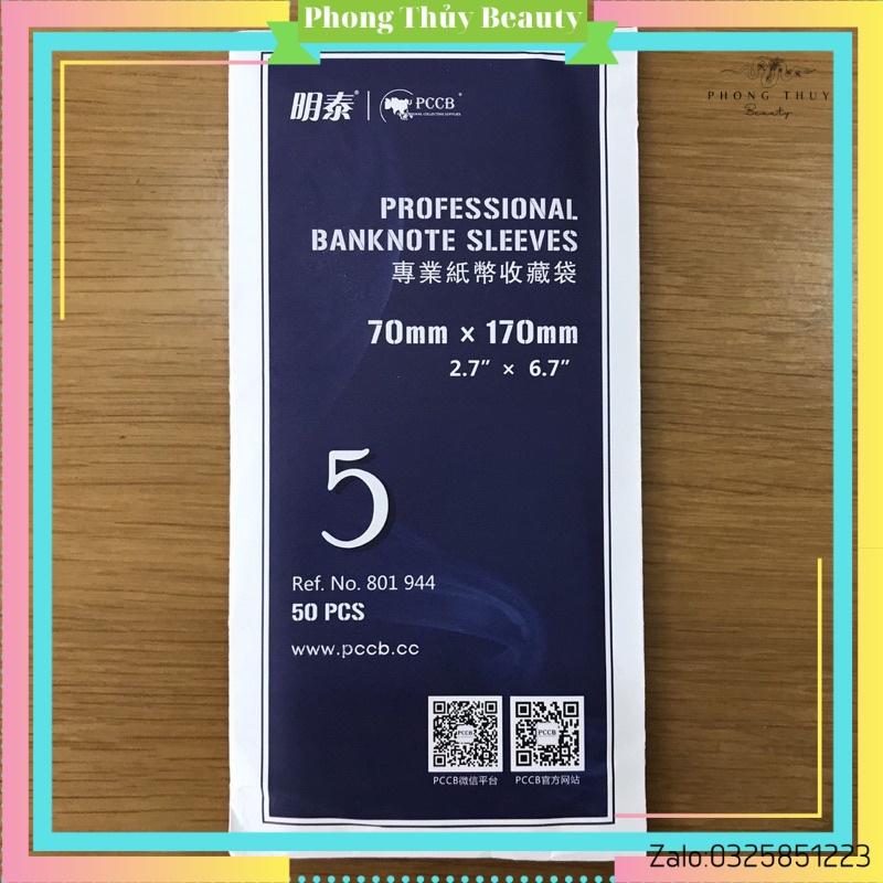 Túi Nilong bảo quản tiền pccb,nhiều kích cỡ khác nhau .Mỗi túi phơi 50 lá phơi