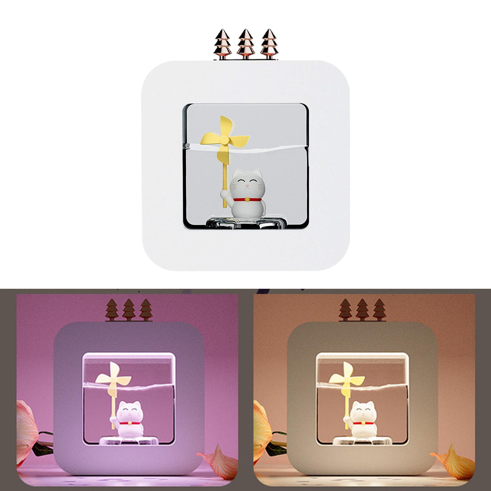 Cool Mist Humidifier with Night Light Silent Aroma Diffuser for Office Bedroom