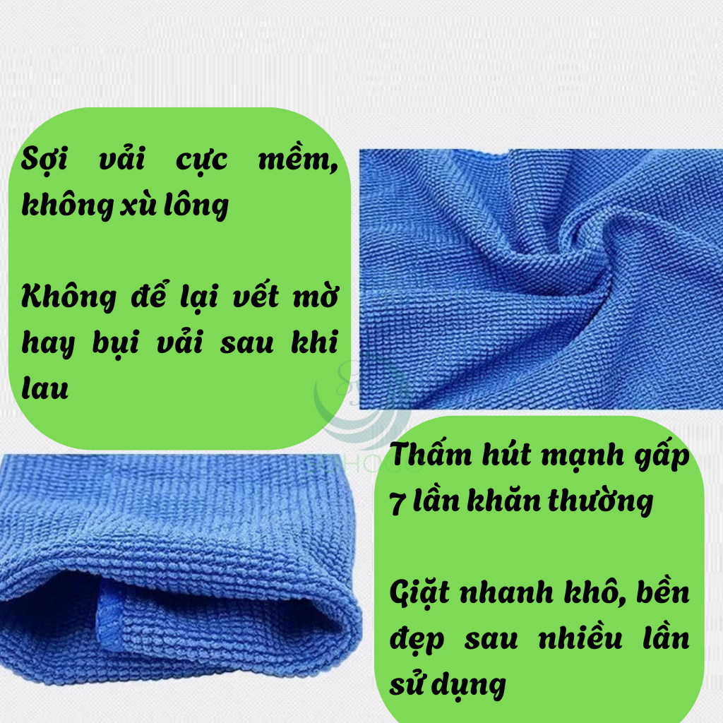 Khăn lau kính chống trầy- Khăn microfiber lau điện thoại 17x20cm- Khăn lau màn hình cao cấp- Khăn lau đa dụng siêu thấm- Khăn lau máy ảnh, kính mắt-Hàng nhập khẩu