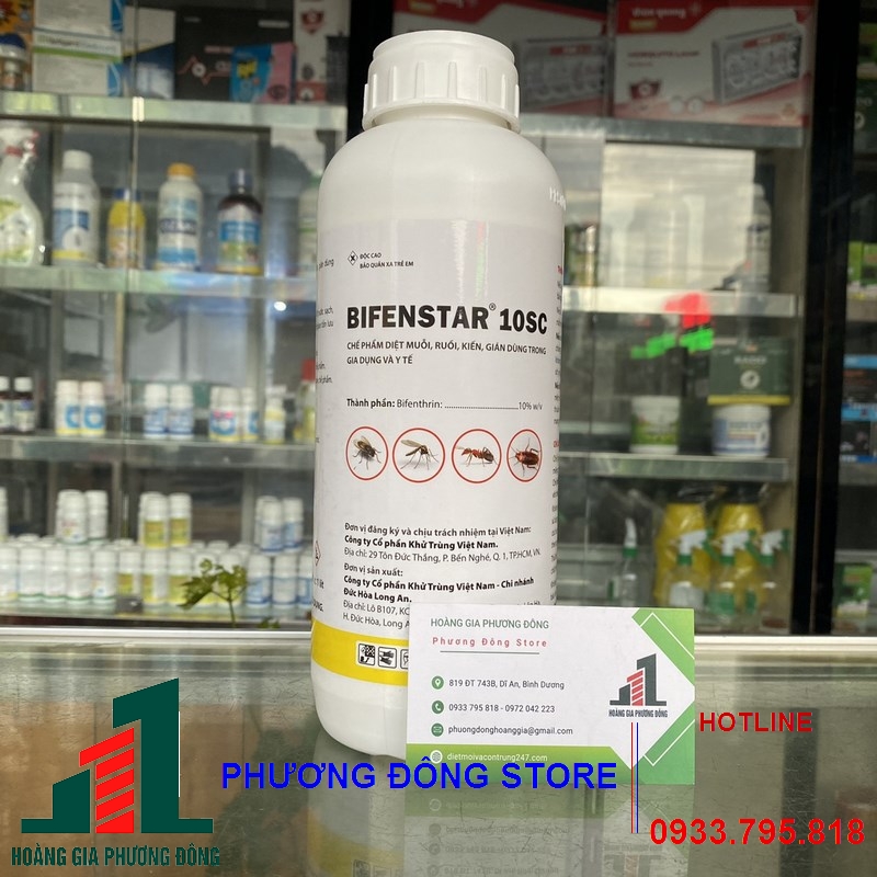 Thuốc diệt muỗi và côn trùng Bifenstar 10sc-1 lít