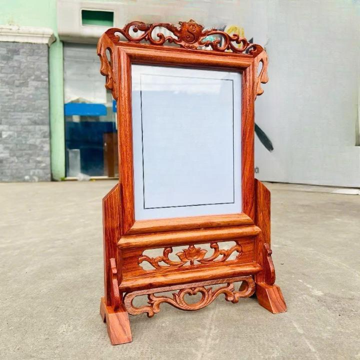 Khung ảnh thờ gia tiên để ảnh  bằng gỗ hương ,Khung Hình Thờ Gỗ Hương Đồng Trang Trí Nhà Decor Phòng Khung Tranh Decor
