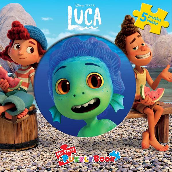 Sách Disney Luca My First Puzzle Book - Puzzles For Kids And Children Learning Fun
