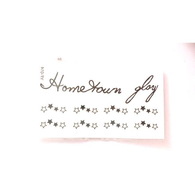 Hình xăm dán chữ kí sao 10x6cm_ mua 5 tặng 1 mini tattoo