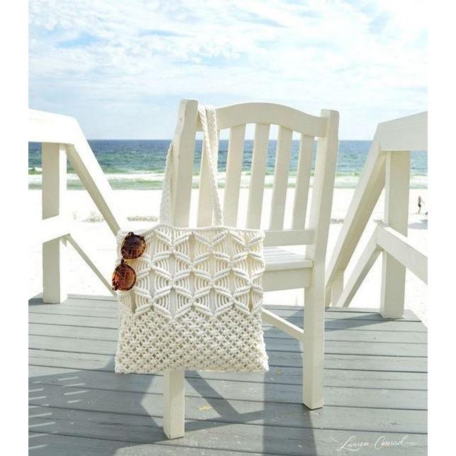 Túi đeo vai macrame - phong cách thời trang, cá tính