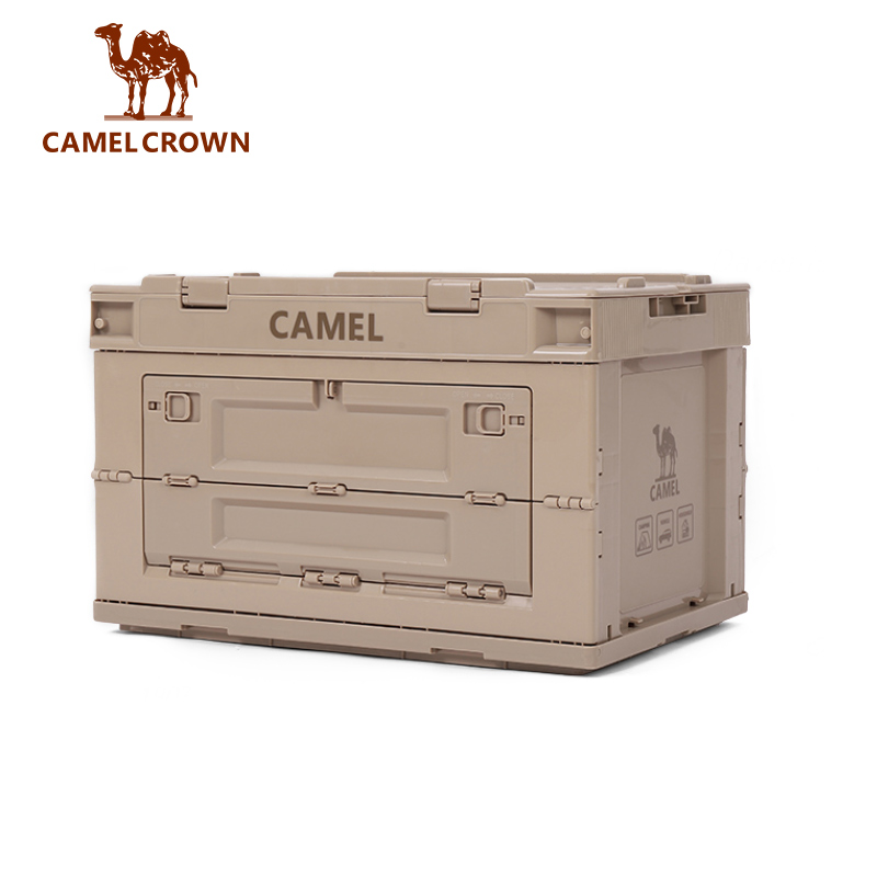 CAMEL CROWN Hộp Đựng Đồ Cắm Trại Di Động Gấp Gọn Tiện Dụng 20L & 50L