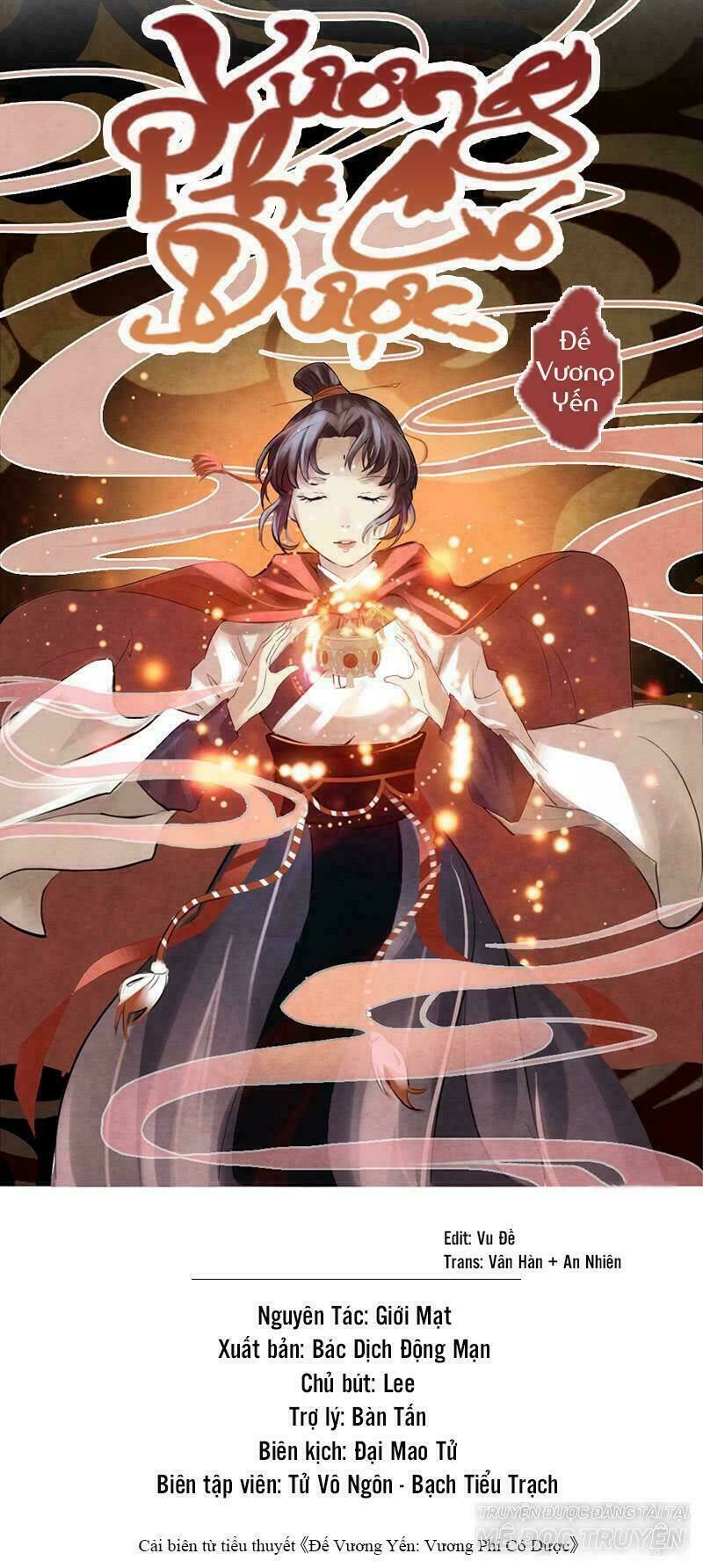 đế vương yến - vương phi có dược chapter 3 1