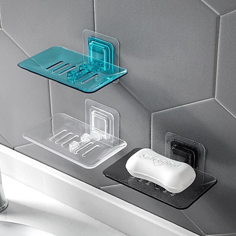 Khay Để Xà Bông Cao Cấp Nhiều Màu Lựa Chọn, Kệ Để Xà Phòng Dán Tường Nhà Tắm Với Miếng 3M Siêu Chắc, Sạch Sẽ, Sang Trọng, Kingler 4037