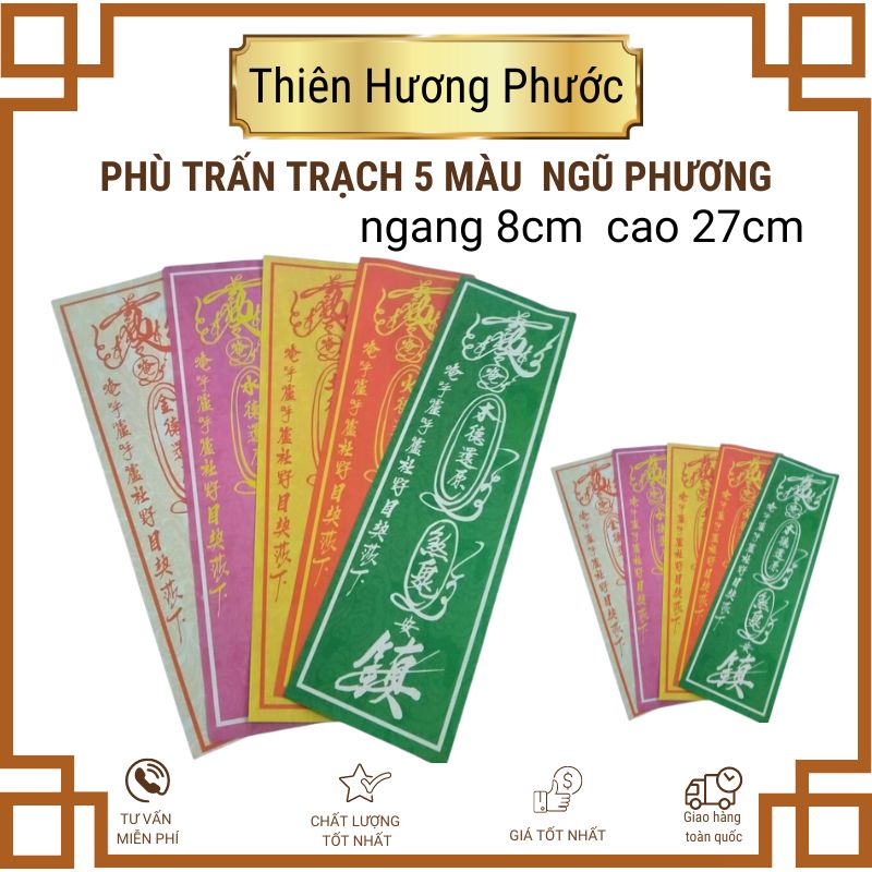Cờ tả hữu giấy cúng loại đẹp