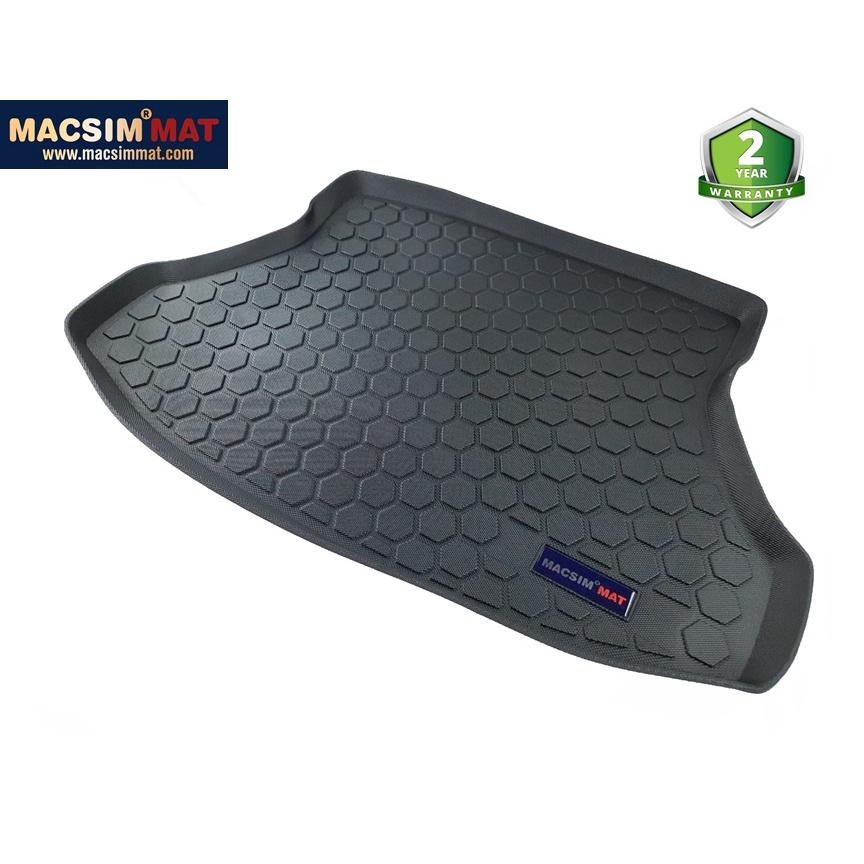 Thảm lót cốp xe ô tô Honda Civic 2012-2016 nhãn hiệu Macsim chất liệu TPV cao cấp màu đen