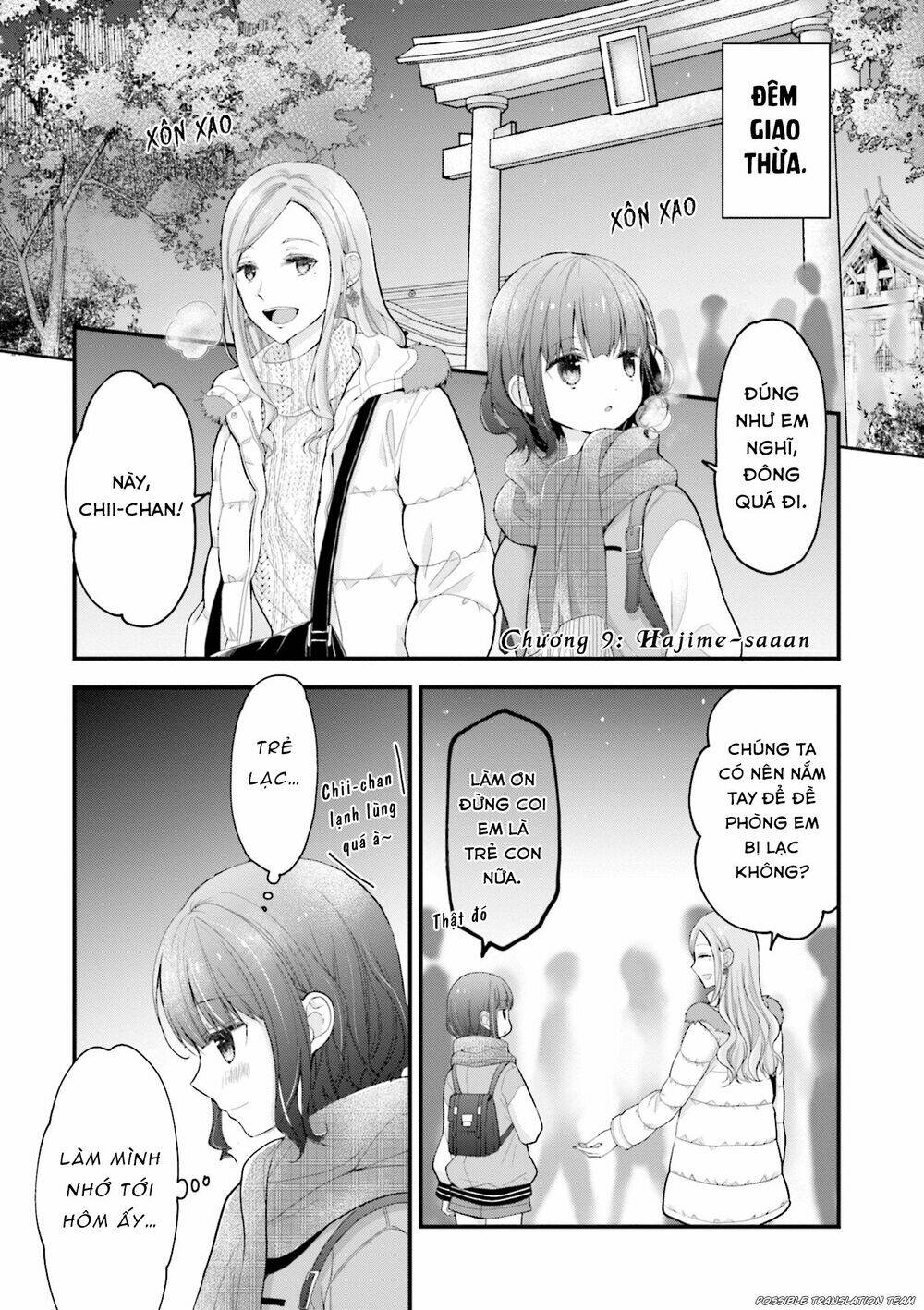 senpai kiêm bạn gái nhỏ nhắn của tôi rất dễ thương chapter 9 3