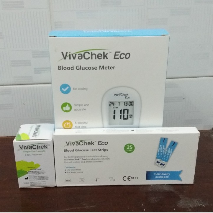 Kim lấy máu đo đường huyết VivaChek Ino 100 kim/hộp