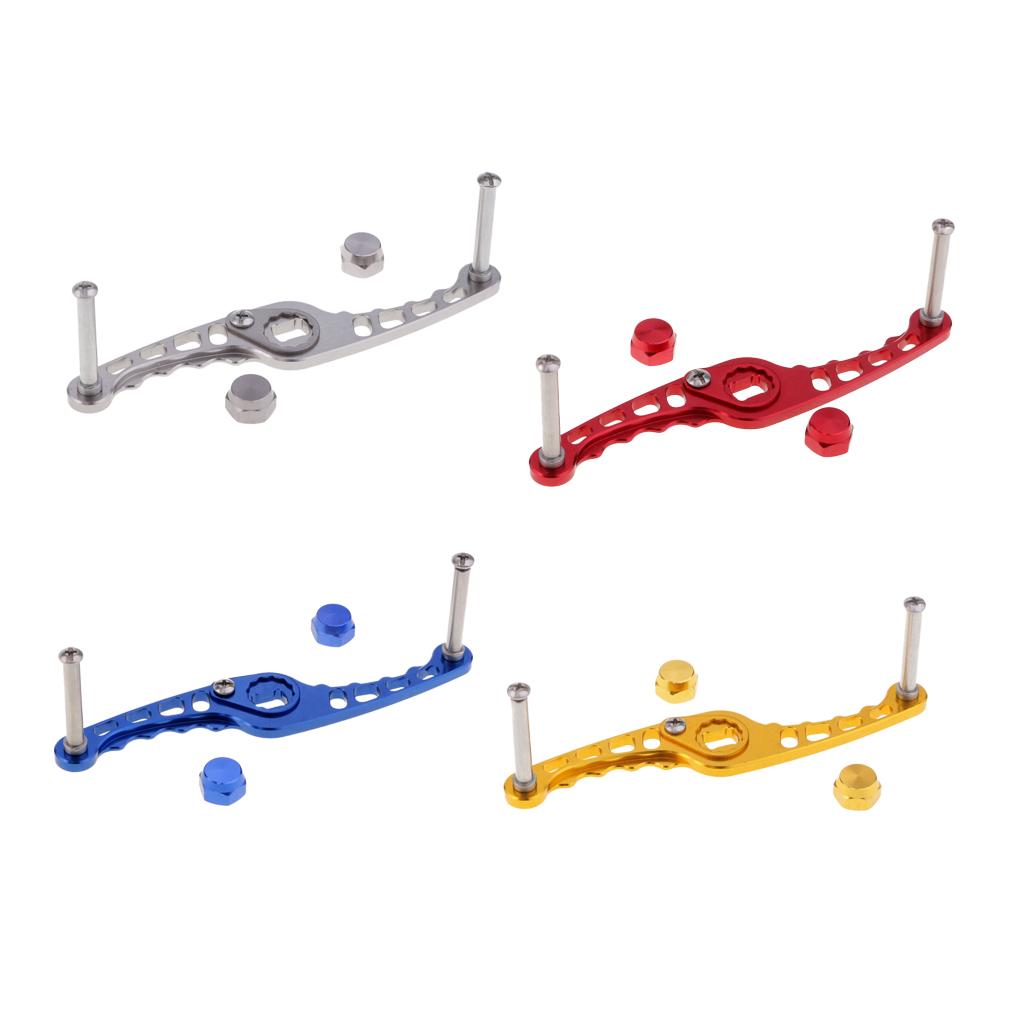 Aluminum Alloy Fishing Reel Handle Metal Rocker Arm for Baitcasting DIY Tool