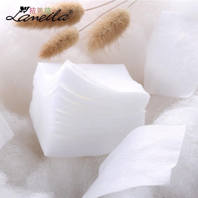 Bông tẩy trang cao cấp Laneila 1000 miếng có vỏ hộp xinh xắn  - Hộp 1000 bông tẩy trang, toner lau mặt
