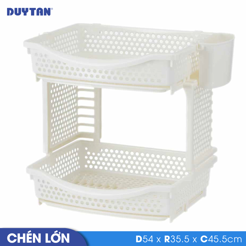 Kệ chén lớn nhựa Duy Tân - 11463 - Giao màu ngẫu nhiên - Hàng chính hãng