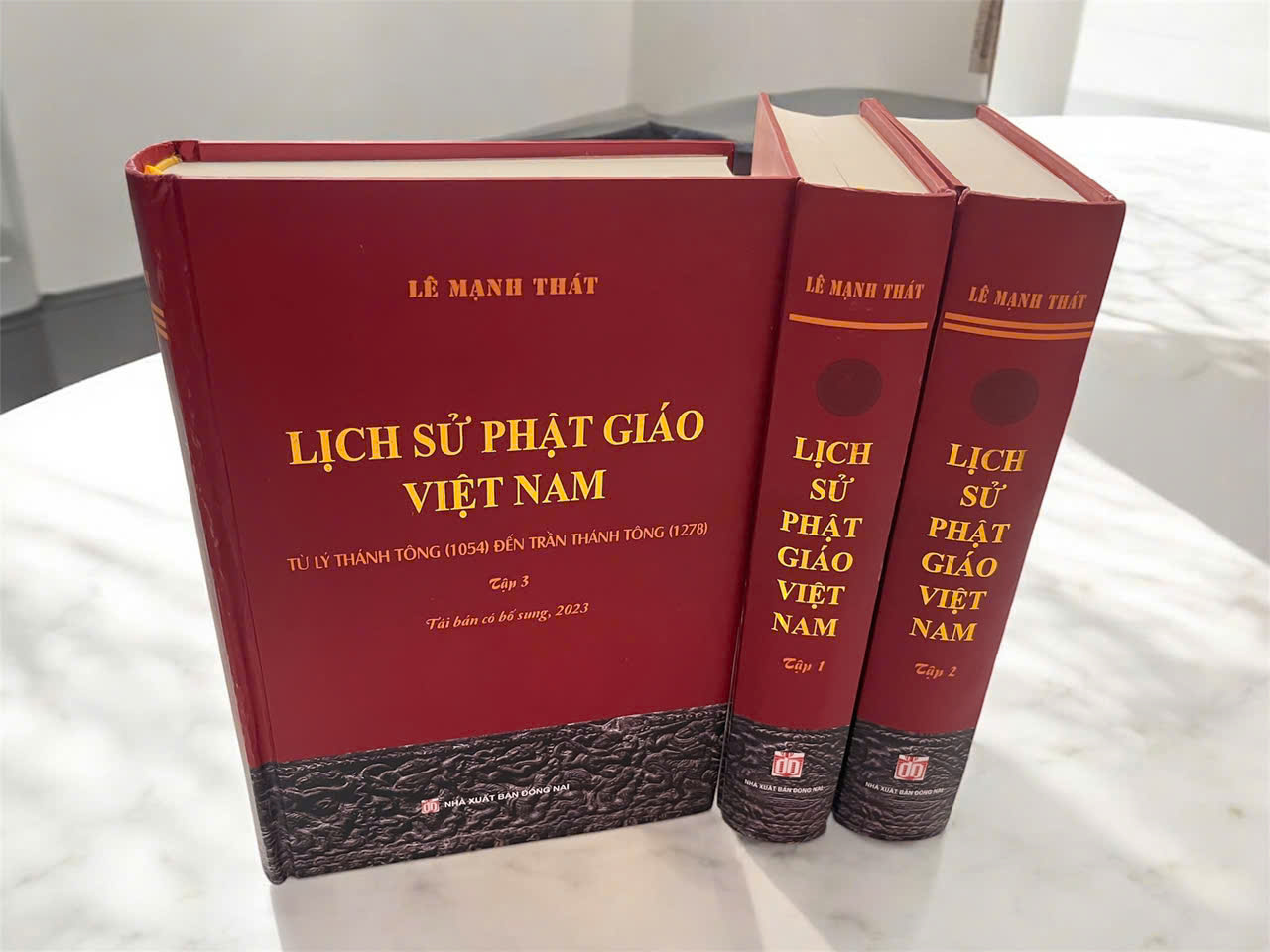 Sách - Lịch Sử Phật Giáo Việt Nam Bộ 3 Tập - Bìa Cứng ( Lê Mạnh Thát )