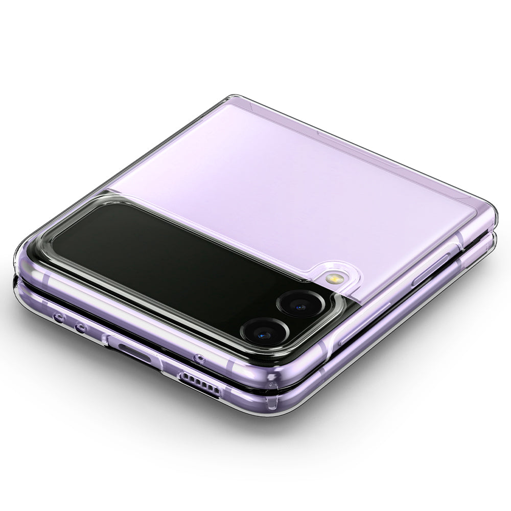 Ốp lưng Spigen Airskin Clear cho Samsung Galaxy Z Flip 3 - Thiết kế trong suốt, chống sốc, viền camera cao - Hàng chính hãng