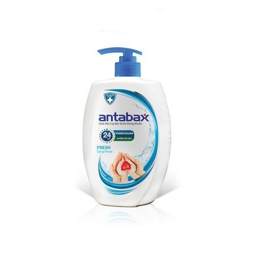 Nước Rửa Tay Bảo Vệ Da Kháng Khuẩn Antabax Fresh Sảng Khoái 250ml