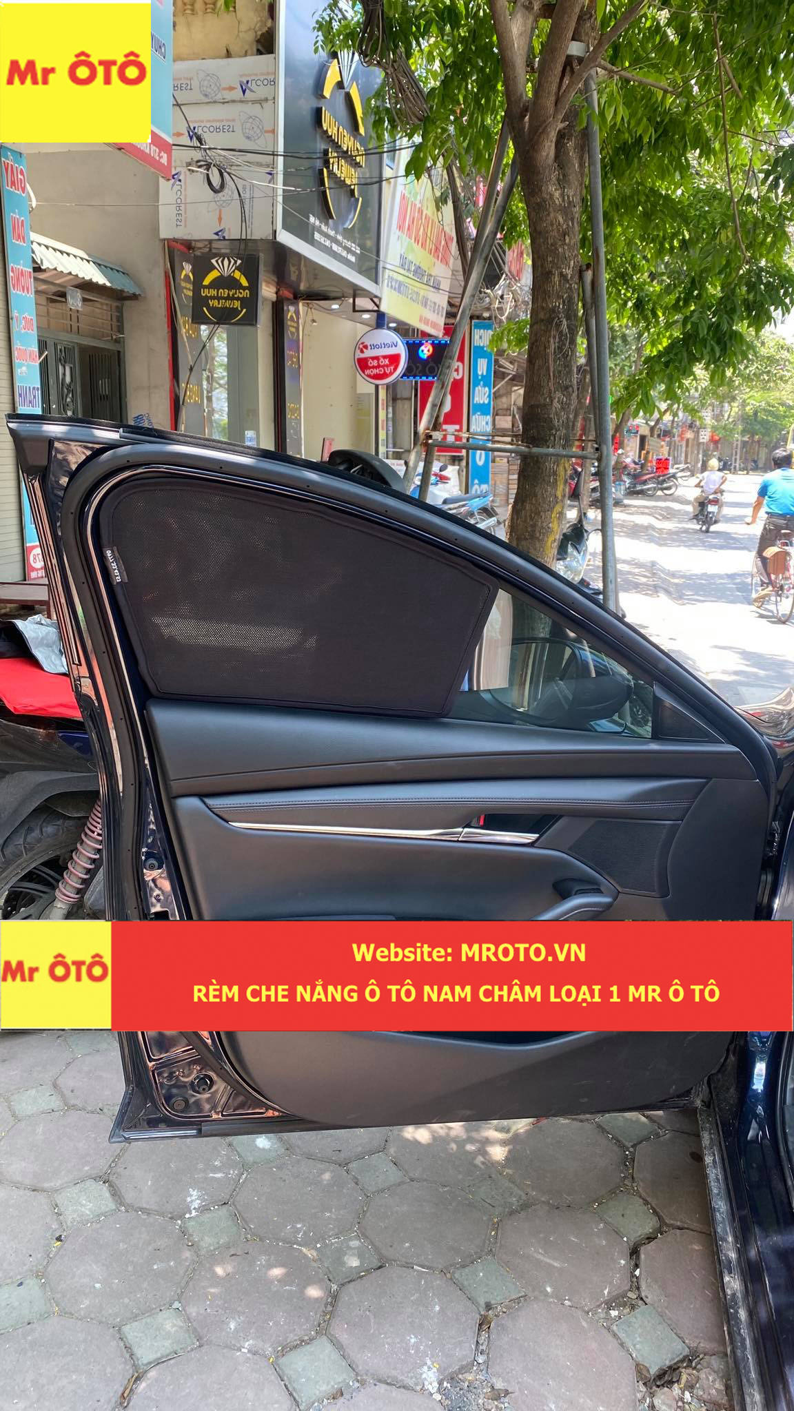 Rèm Che Nắng Xe Mazda 3 Hatback 2020-2021 Loại 1 Mr Ô Tô