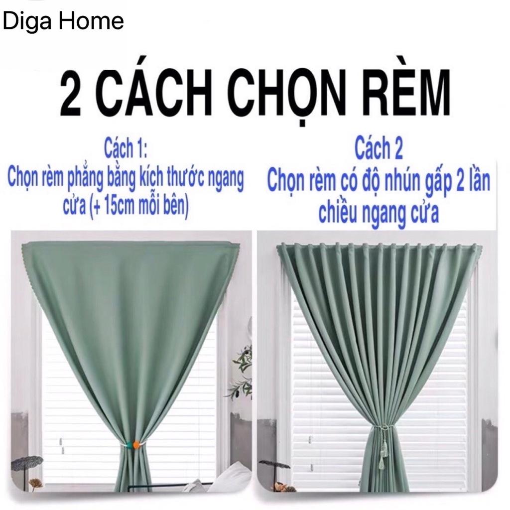 Rèm dán tường màu xám,trang trí cửa sổ, vải thô che nắng 100