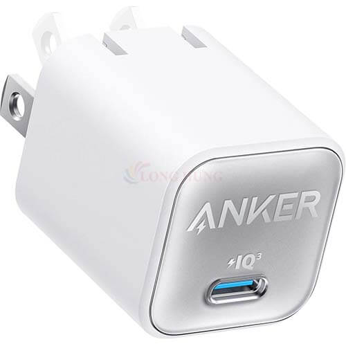 Cốc sạc Anker 511 Nano 30W 1Type-C PiQ 3.0 PD A2147 - Hàng chính hãng