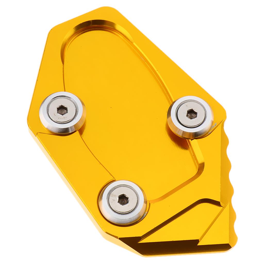 Motorcycle Kickstand Side Stand Extension Plate Pad For YAMAHA R25 R3
