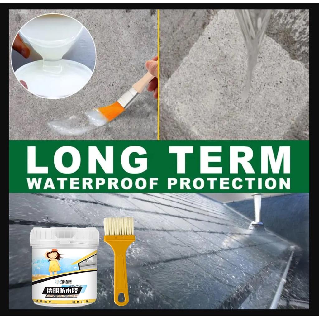 Keo Chống Thấm Trong Suốt Chống Rò Rỉ Mái Nhà, Tường Ngoài Cao Cấp Keo Epoxy chống giột lọ 300 gr