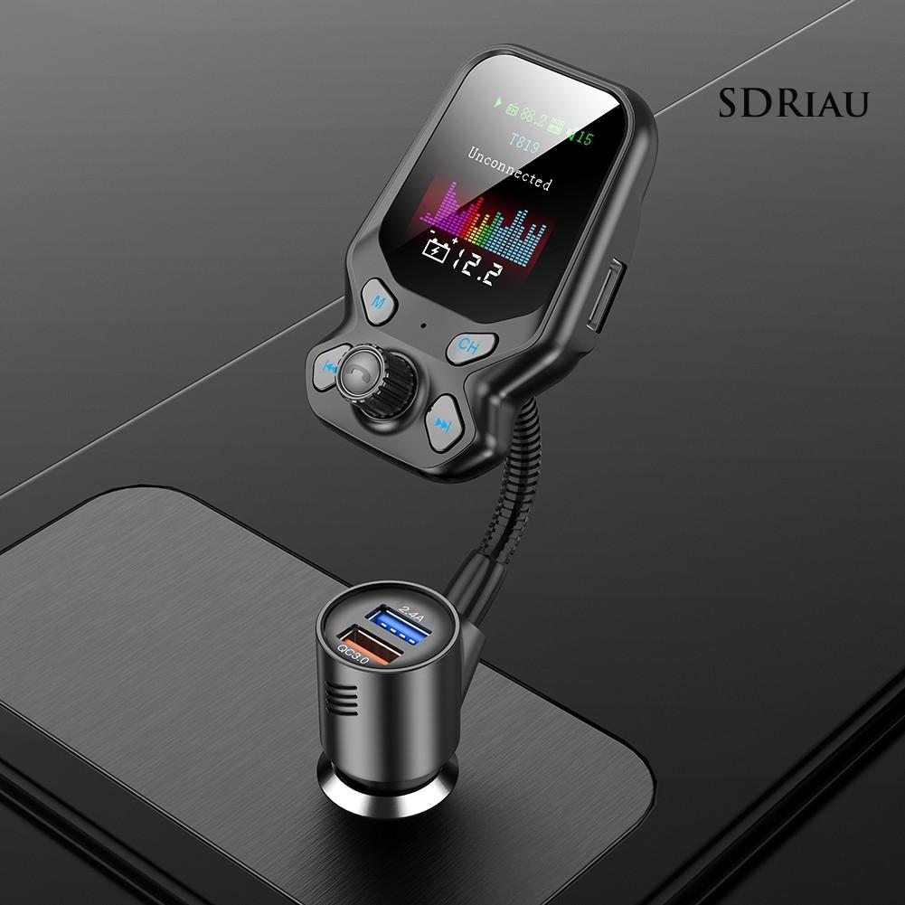 Thiết Bị Sạc Trên Xe Hơi Bluetooth Đa Năng Qcd_T819 Kèm Phụ Kiện