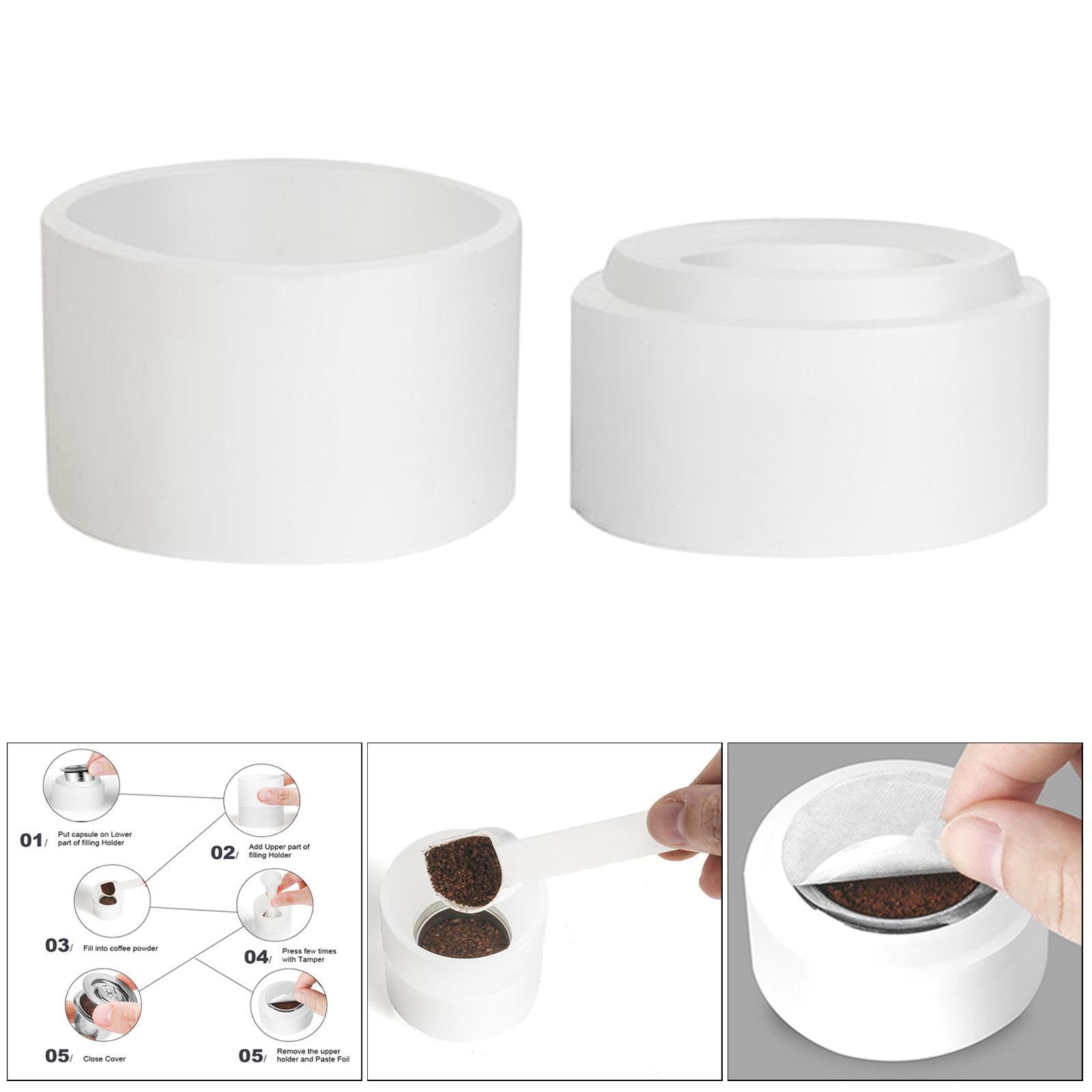 Coffee Tool Accs Coffee Filter Capsule Easy Operation Plastic Tamper