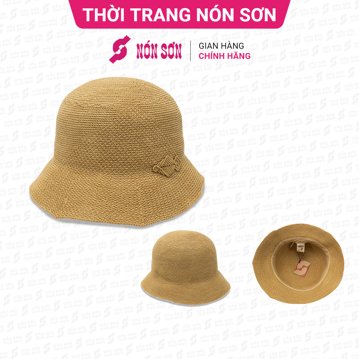 Mũ vành đan tay cao cấp NÓN SƠN chính hãng ĐH148-KM2