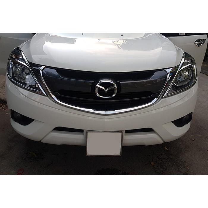 Bộ ốp trang trí, bảo vệ đèn xe Mazda BT50