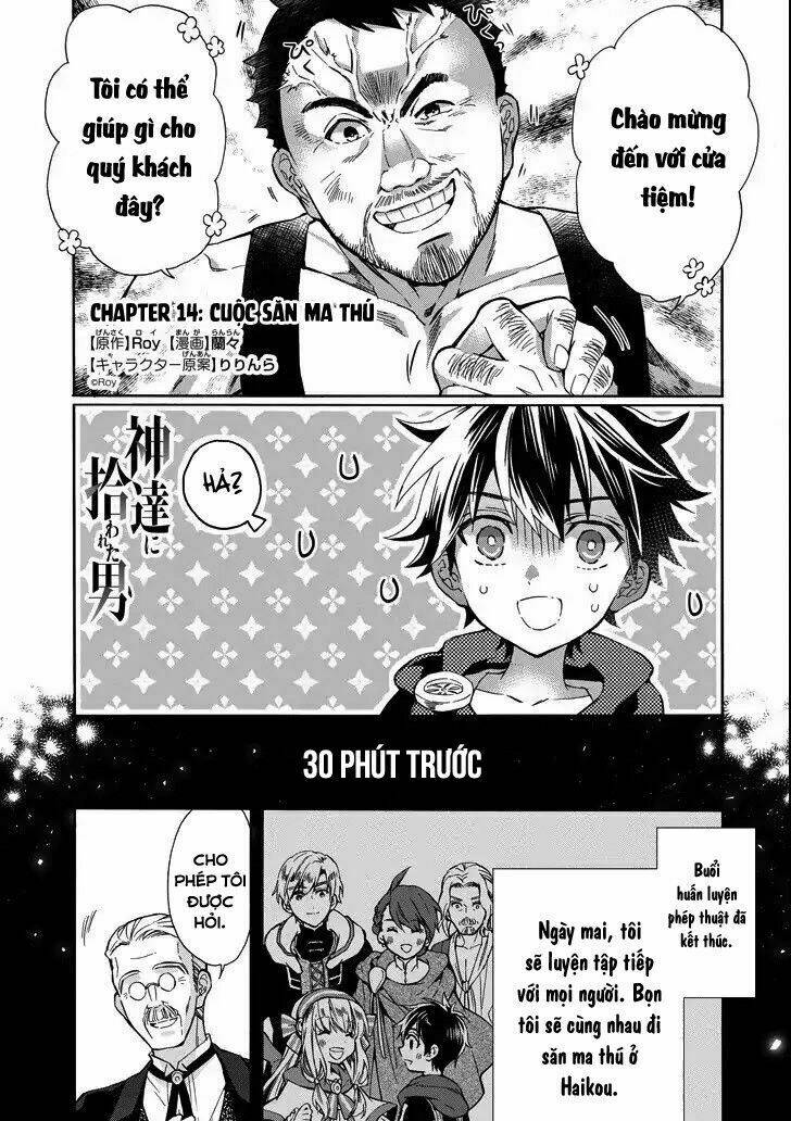 người đàn ông được chọn bởi các vị thần chapter 14 1