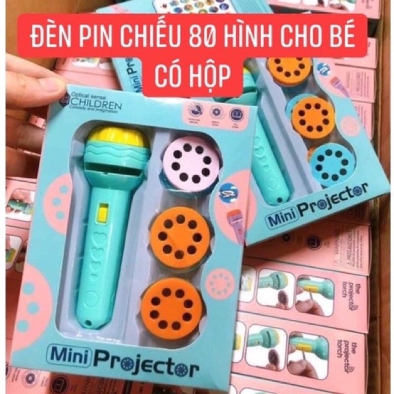 Đèn Pin Chiếu 80 Hình Đa Dạng Chủ Đề Cho Bé Thỏa Sức Khám Phá Thế Giới Xung Quanh