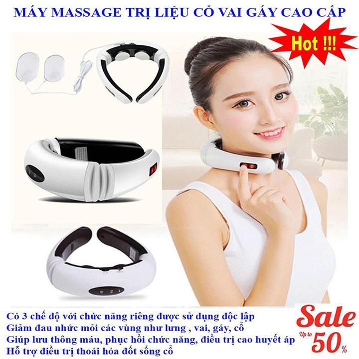 Máy Massage Giảm Đau Mỏi Cổ Thông Minh Công Nghệ Cao, Trị Liệu Sâu Hiệu Quả HX5580