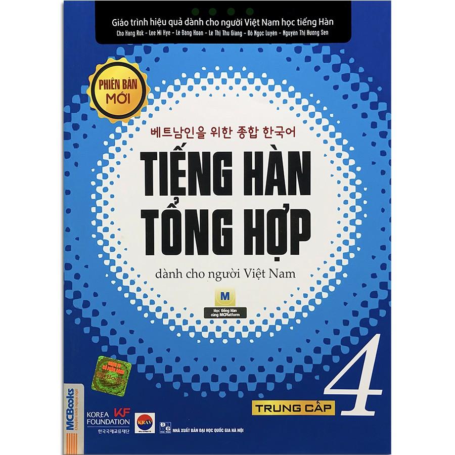 Sách - Tiếng Hàn Tổng Hợp Dành Cho Người Việt Nam - Trung Cấp 3 Phiên Bản Mới (2 Màu)