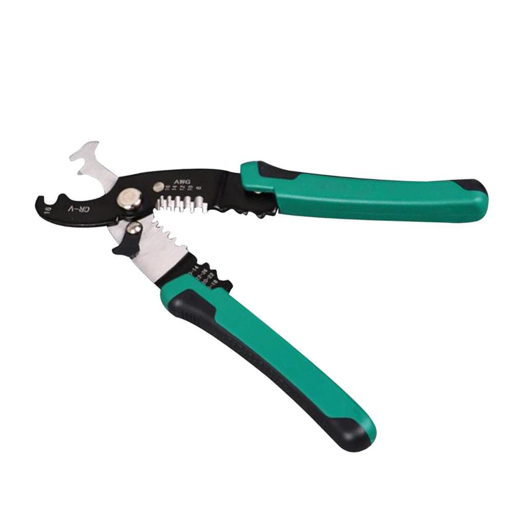 2 in 1 Wire Cable Stripping & Crimping Tool