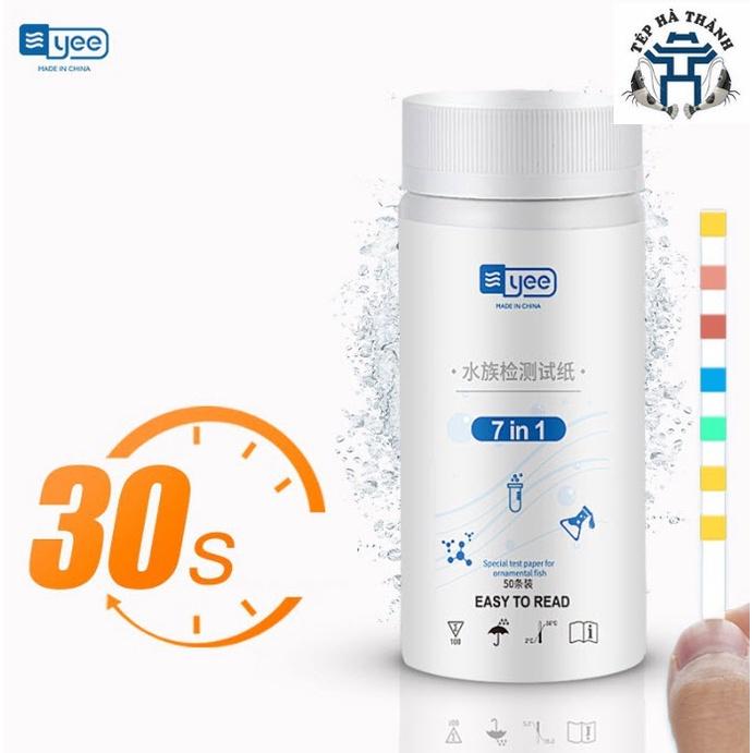 Bộ Test Kiểm Tra Chất Lượng Nước Bể Cá YEE 7 trong 1