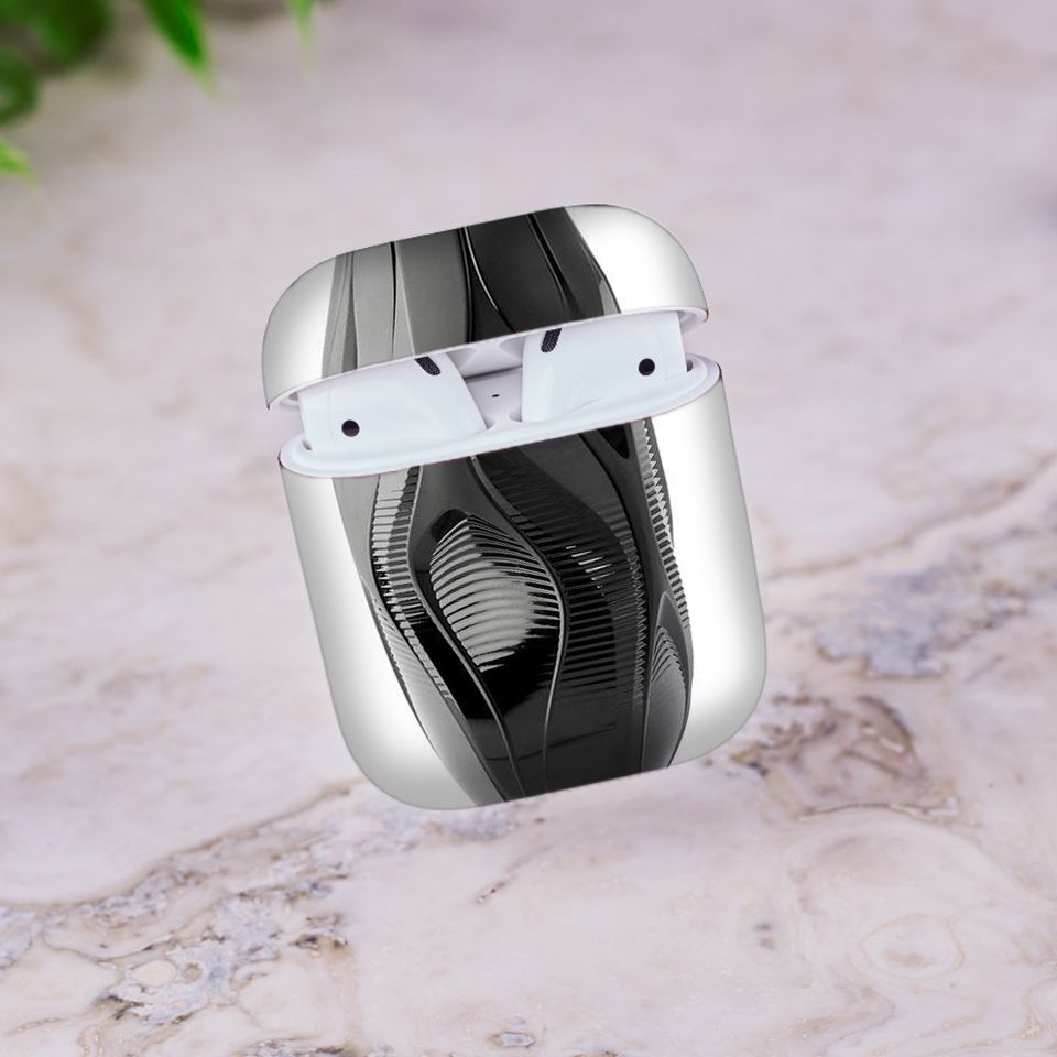 Miếng dán skin chống bẩn cho tai nghe AirPods in hình Họa tiết - HTx123 (bản không dây 1 và 2)