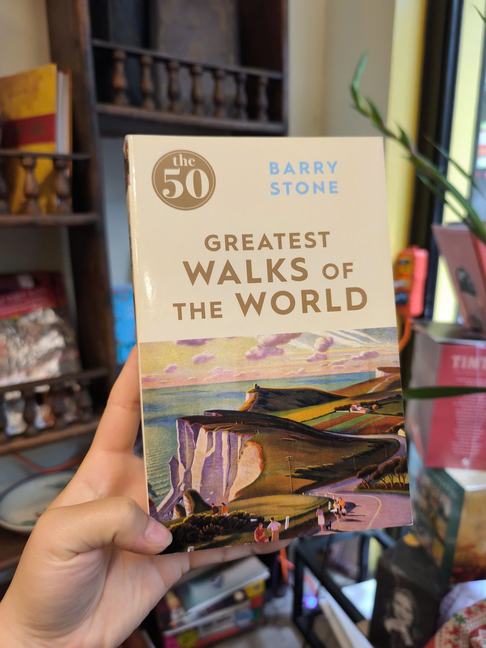 Sách - The 50 Greatest Walks of the World by Barry Stone - Travel /Nonfiction/ Adventure