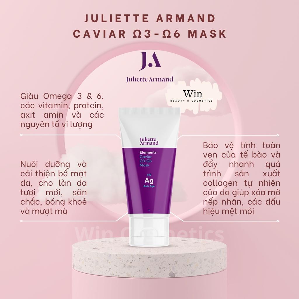 Mặt nạ Juliette Armand Caviar Ω3- Ω6 Mask trứng cá tầm giàu Omega 3&amp;6 tăng sức sống da