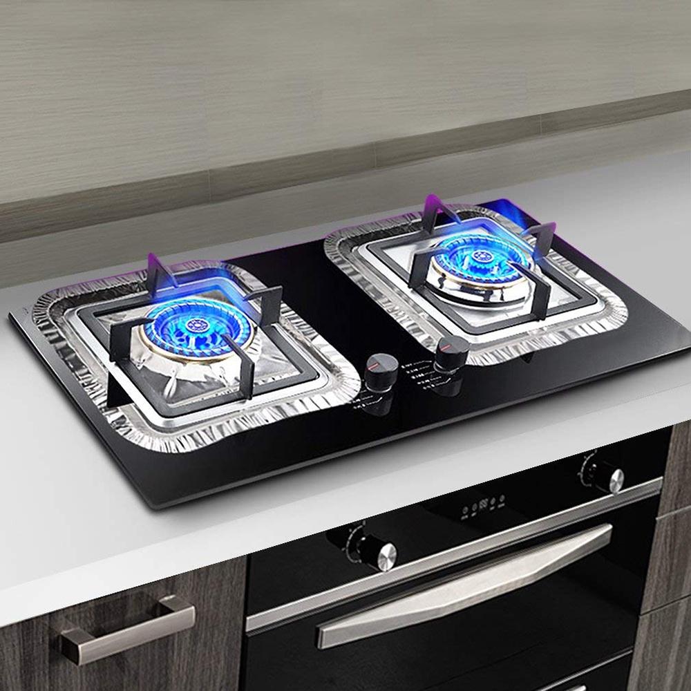 Bộ 10 giấy bạc lót bếp gas