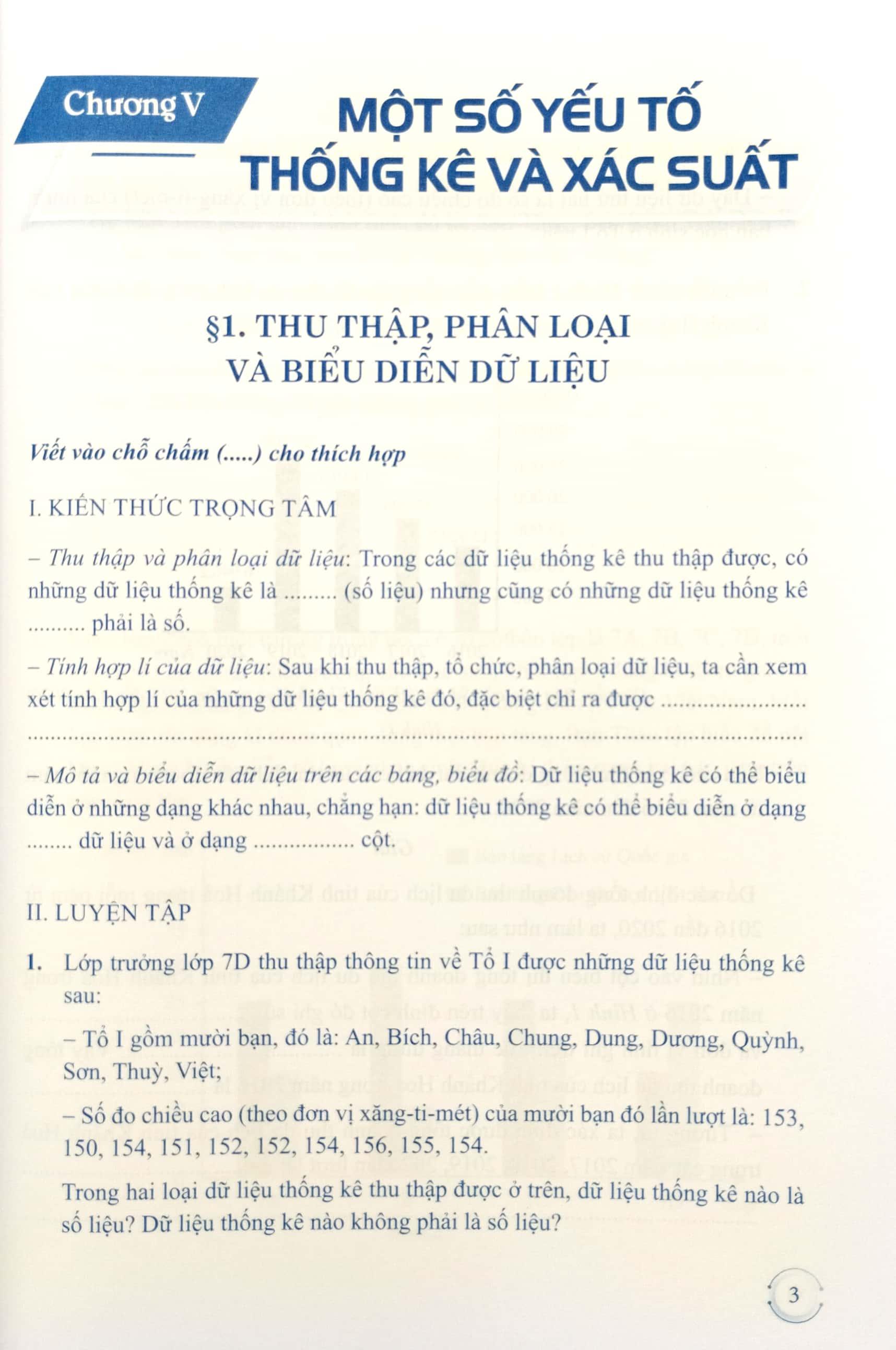 Vở Bài Tập Toán 7 - Tập 2