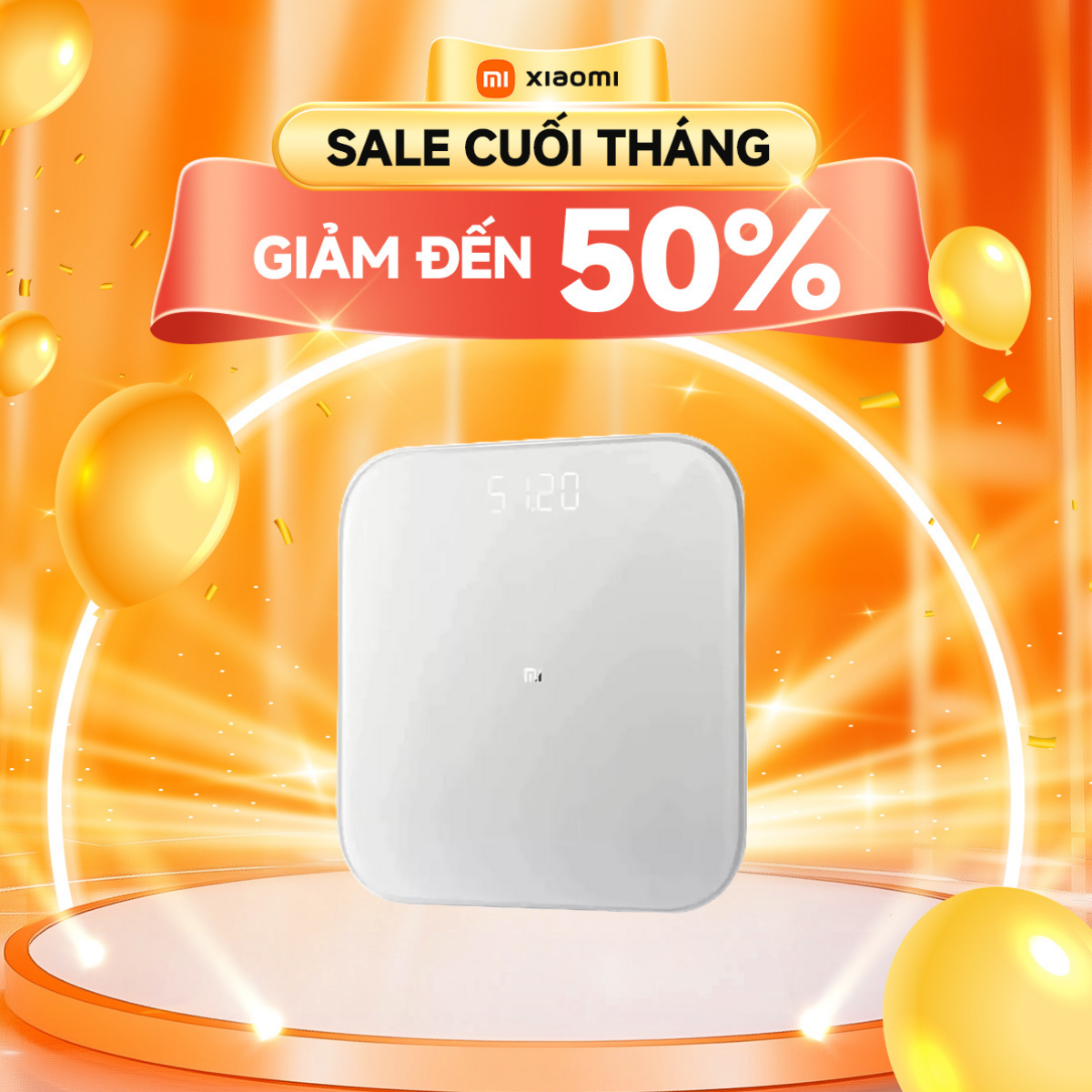 Cân Điện Tử Theo Dõi Sức Khỏe Xiaomi Mi Smart Scale 2 - Hàng Chính Hãng