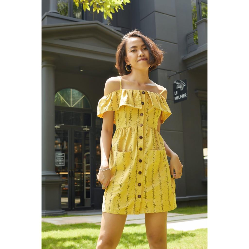 (Voucher 25K)Scarlett House_Đầm Nữ Tết 2023 Sunshine Dress