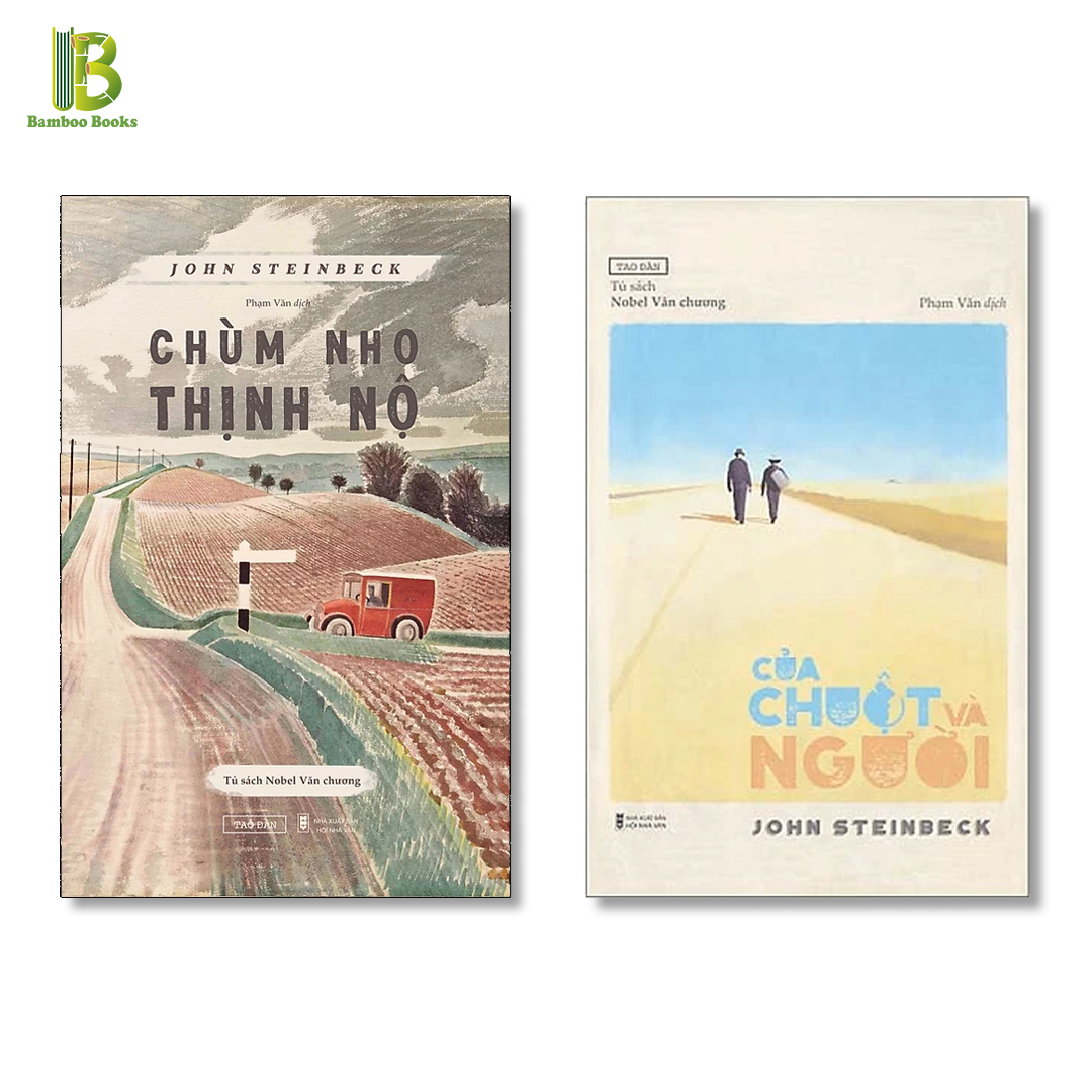 Combo 2 Tác Phẩm Hay Nhất Của John Steinbeck: Của Chuột Và Người + Chùm Nho Thịnh Nộ