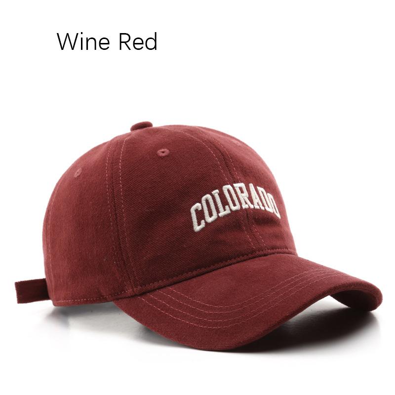 SLECKTON Cotton Mũ Lưỡi Trai Bóng Chày Cho Nữ Và Nam Thêu Chữ “COLORADD” Mũ Chống Nắng Mùa Hè Nón Snapback Thời Trang Unisex Color: Beige Size: Adjustable