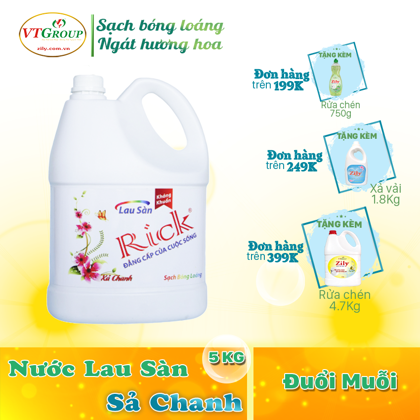 Nước lau sàn Rick 5L
